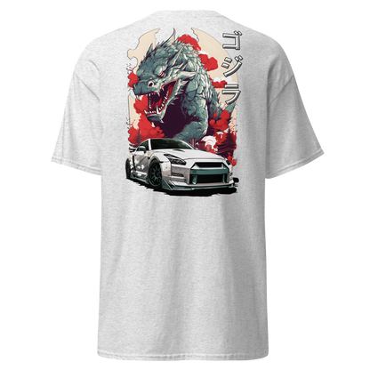 Men's T-Shirt GTR 35 Godzilla ゴジラ