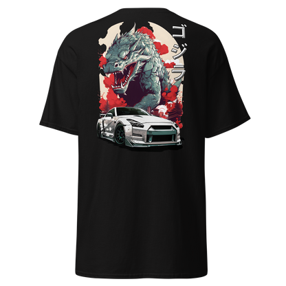 Men's T-Shirt GTR 35 Godzilla ゴジラ