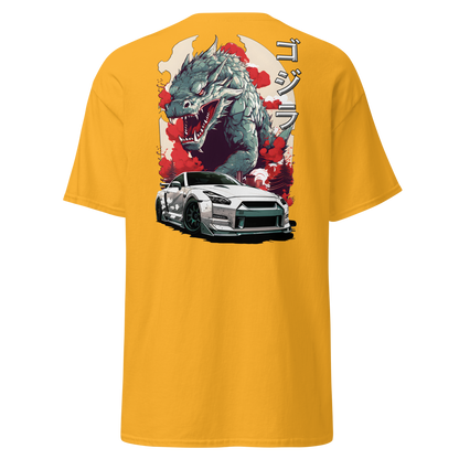 Men's T-Shirt GTR 35 Godzilla ゴジラ