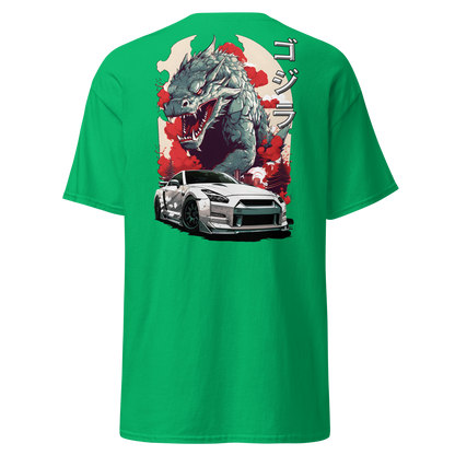 Men's T-Shirt GTR 35 Godzilla ゴジラ