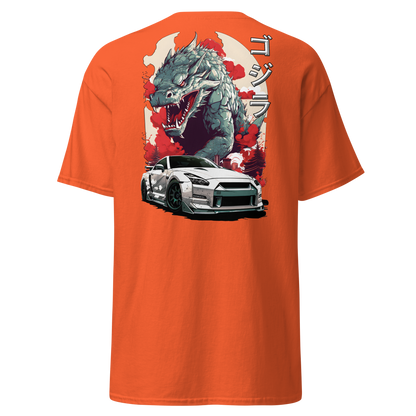 Men's T-Shirt GTR 35 Godzilla ゴジラ