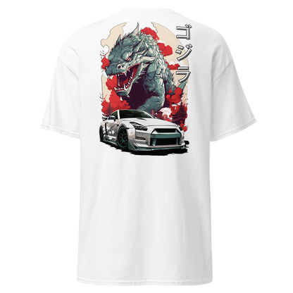 Men's T-Shirt GTR 35 Godzilla ゴジラ