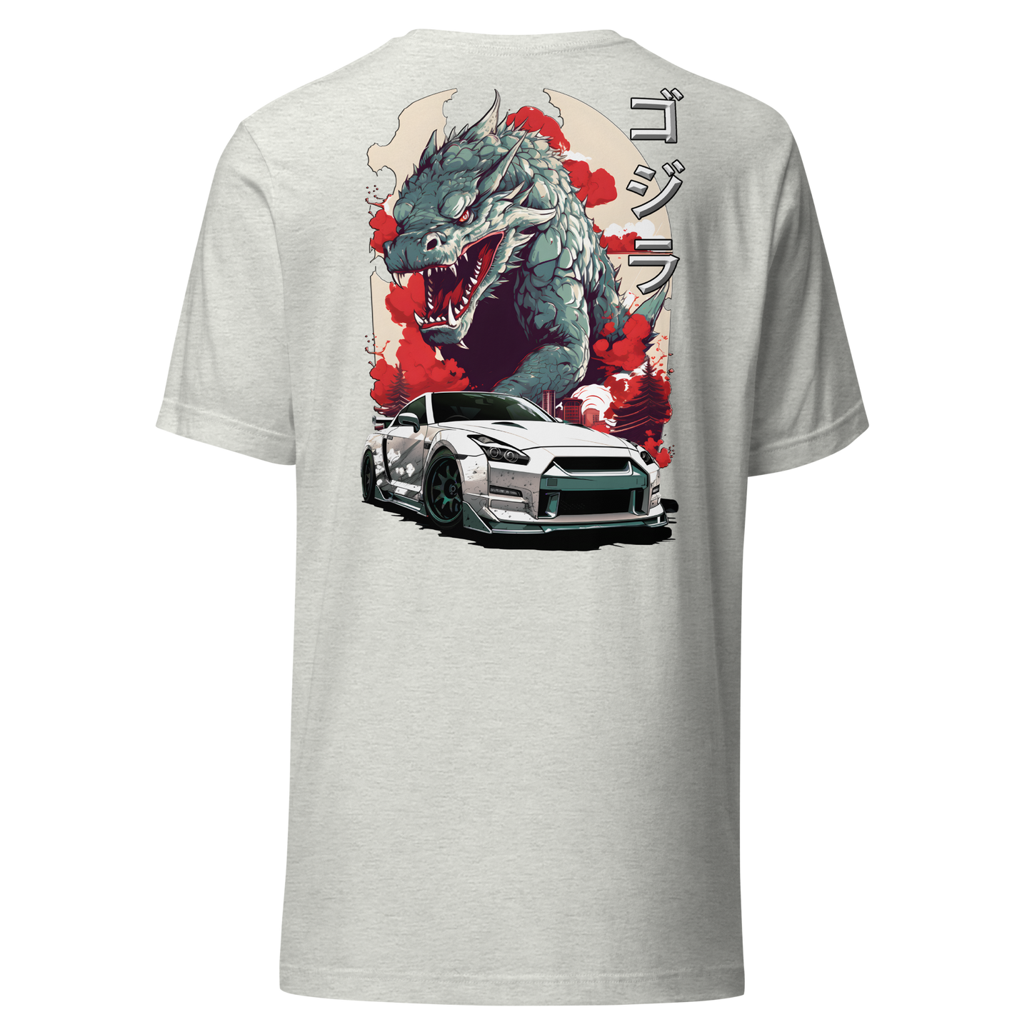 Women's T-Shirt GTR 35 Godzilla ゴジラ