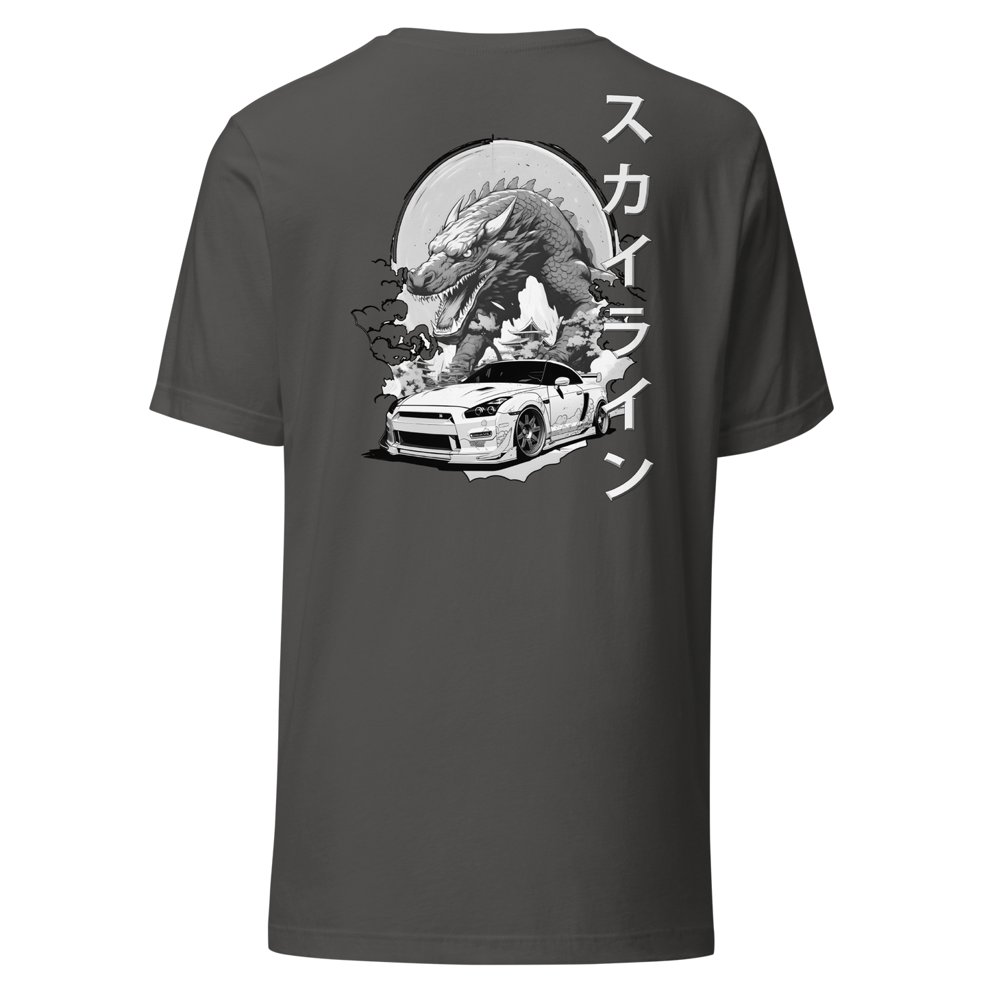 Women's T-shirt GTR 35 ゴジラ