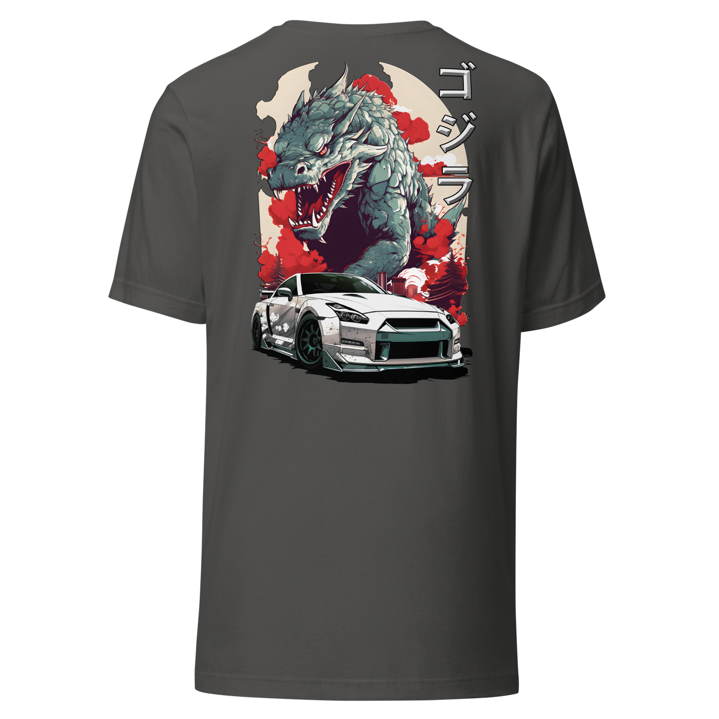 Women's T-Shirt GTR 35 Godzilla ゴジラ