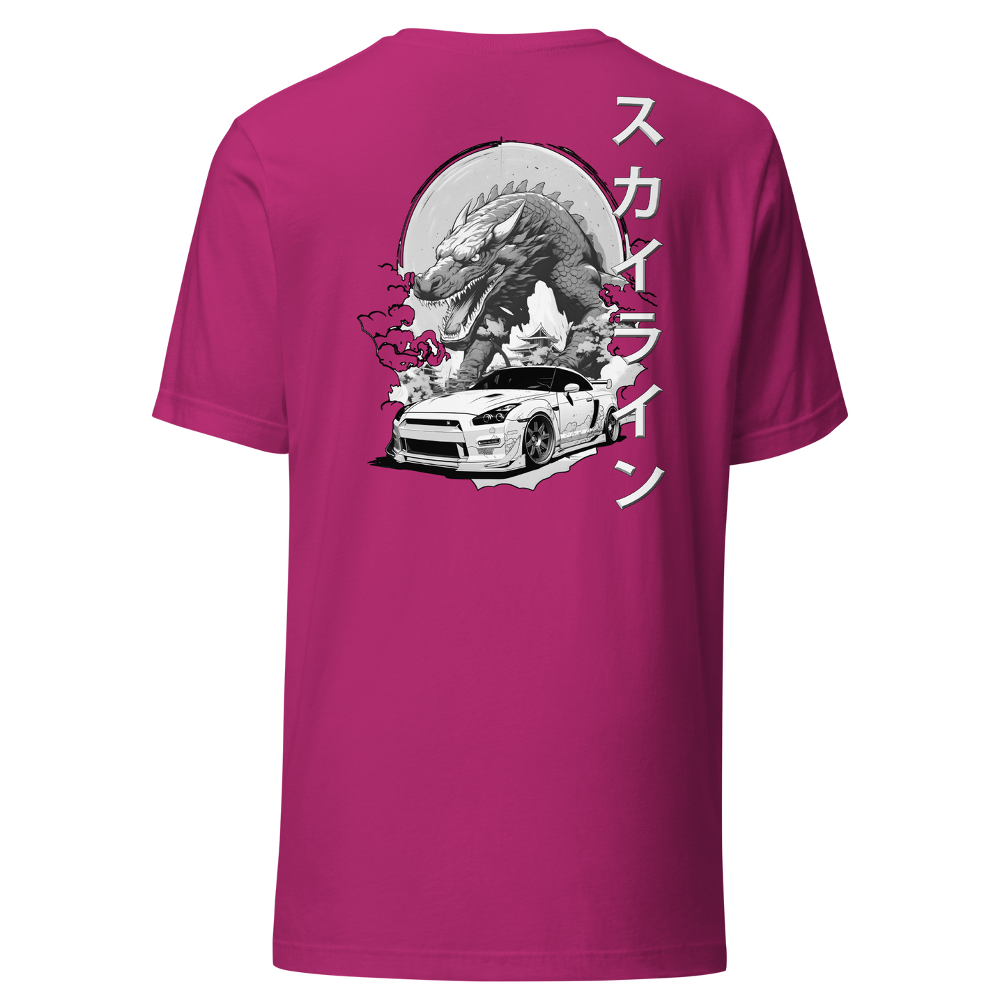 Women's T-shirt GTR 35 ゴジラ