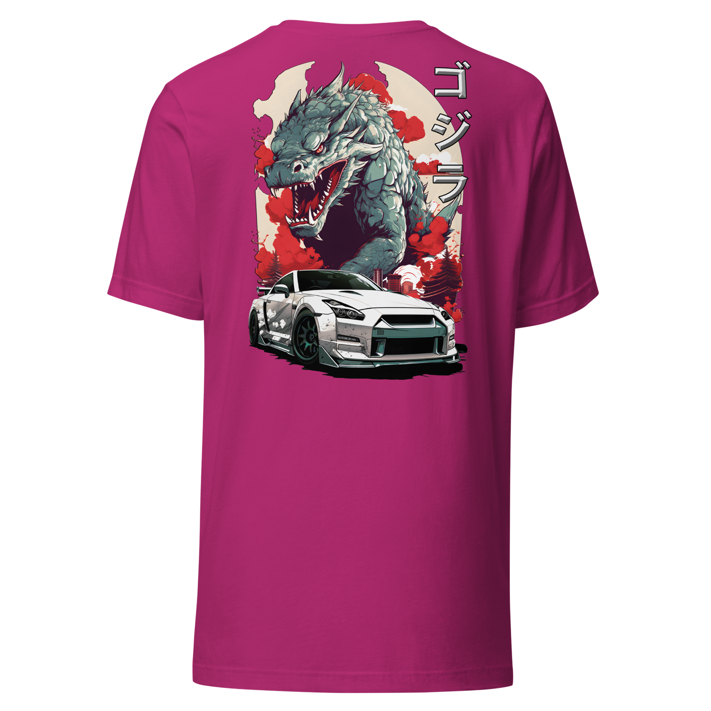 Women's T-Shirt GTR 35 Godzilla ゴジラ