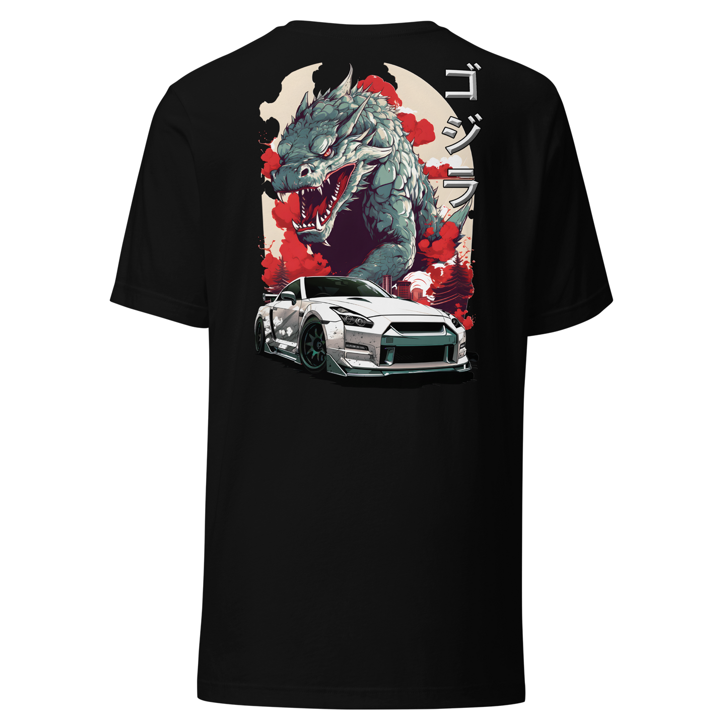 Women's T-Shirt GTR 35 Godzilla ゴジラ