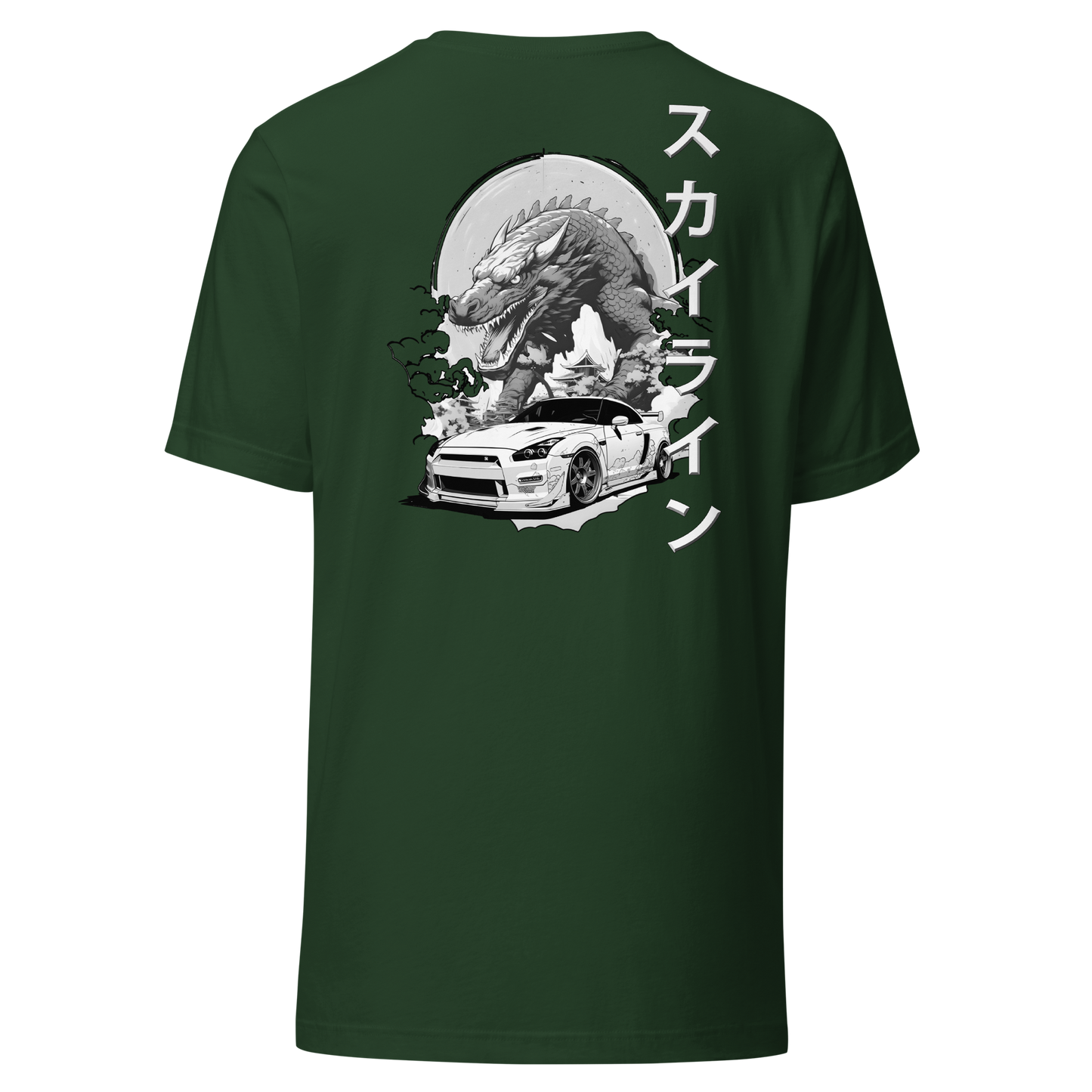 Women's T-shirt GTR 35 ゴジラ