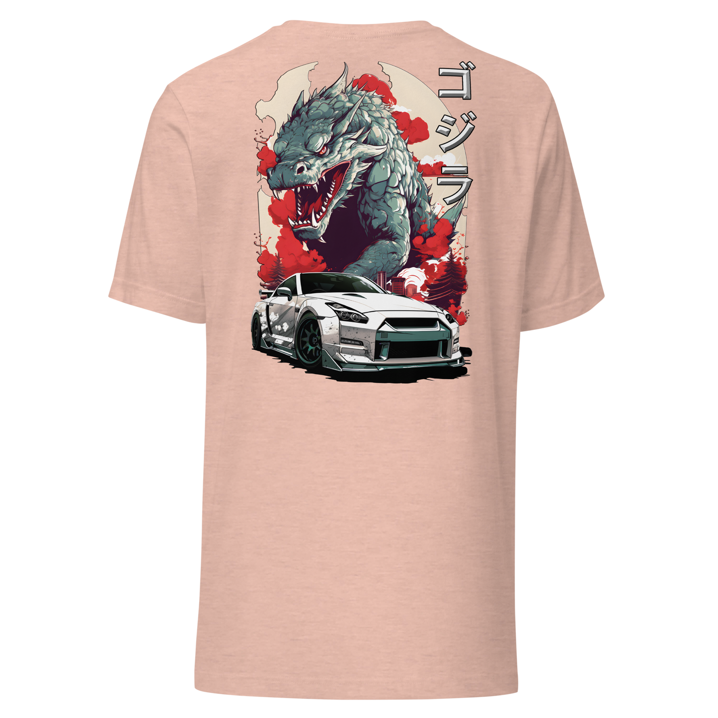 Women's T-Shirt GTR 35 Godzilla ゴジラ