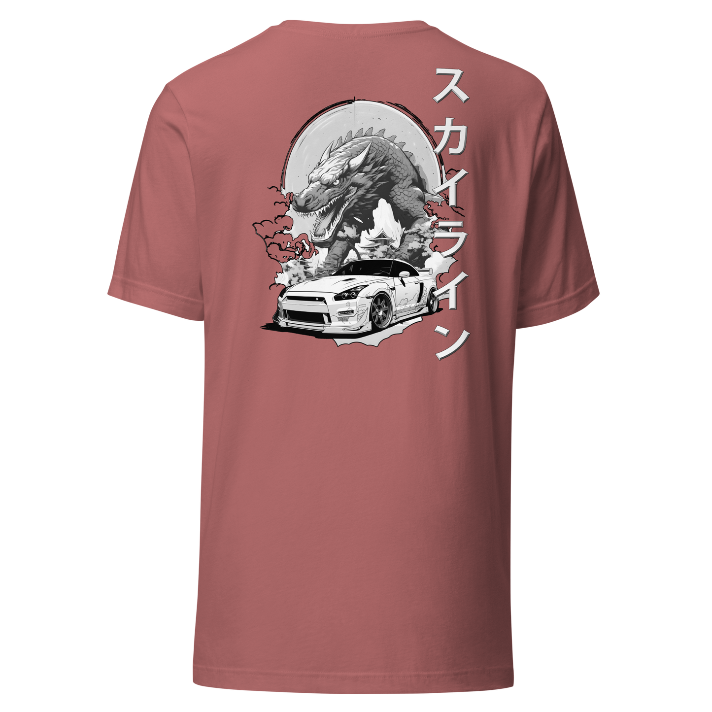 Women's T-shirt GTR 35 ゴジラ