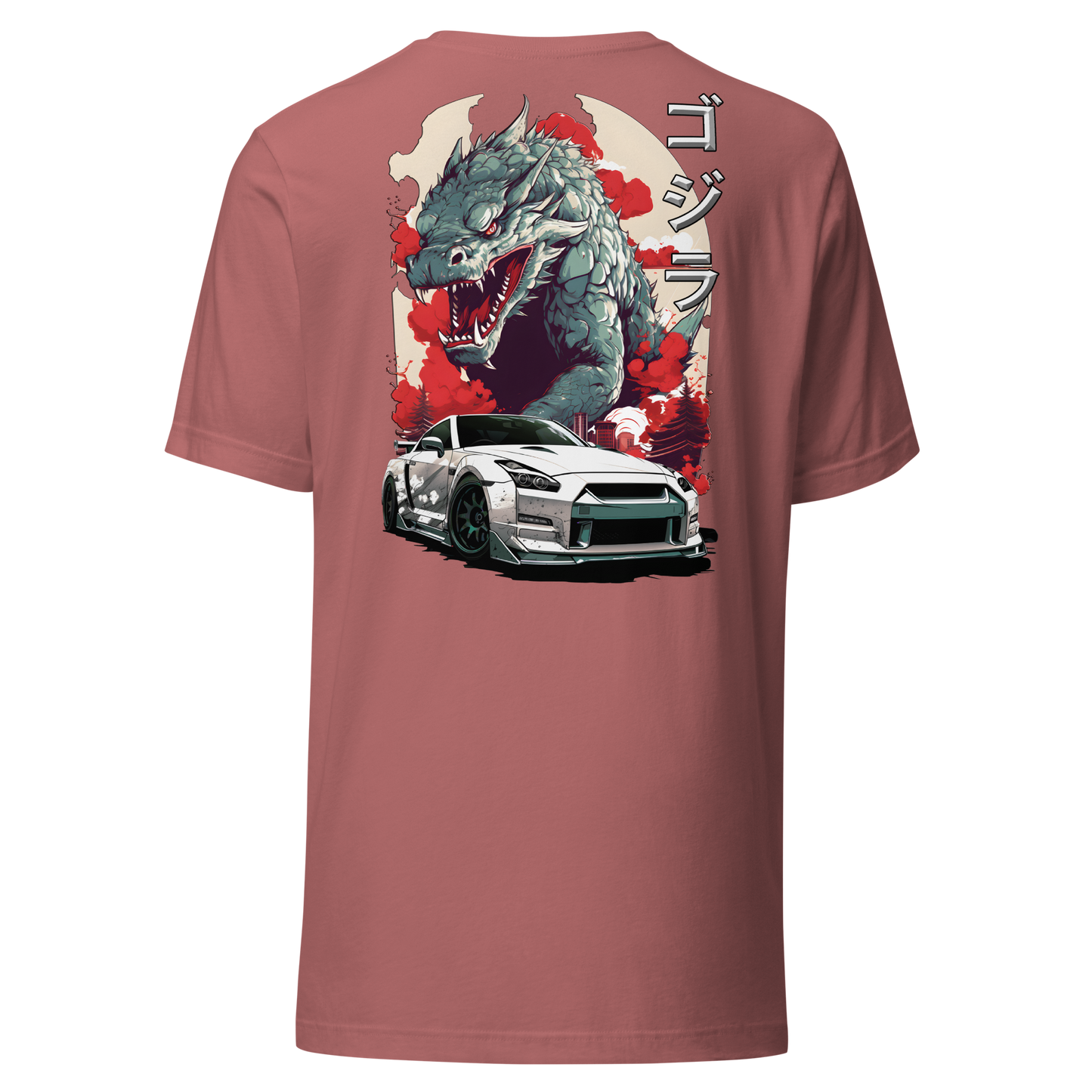 Women's T-Shirt GTR 35 Godzilla ゴジラ