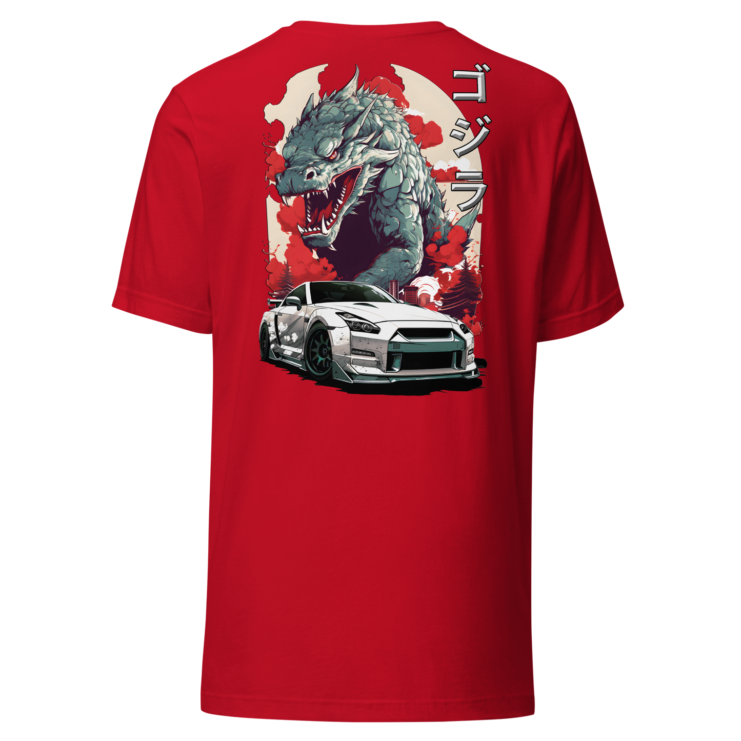 Women's T-Shirt GTR 35 Godzilla ゴジラ