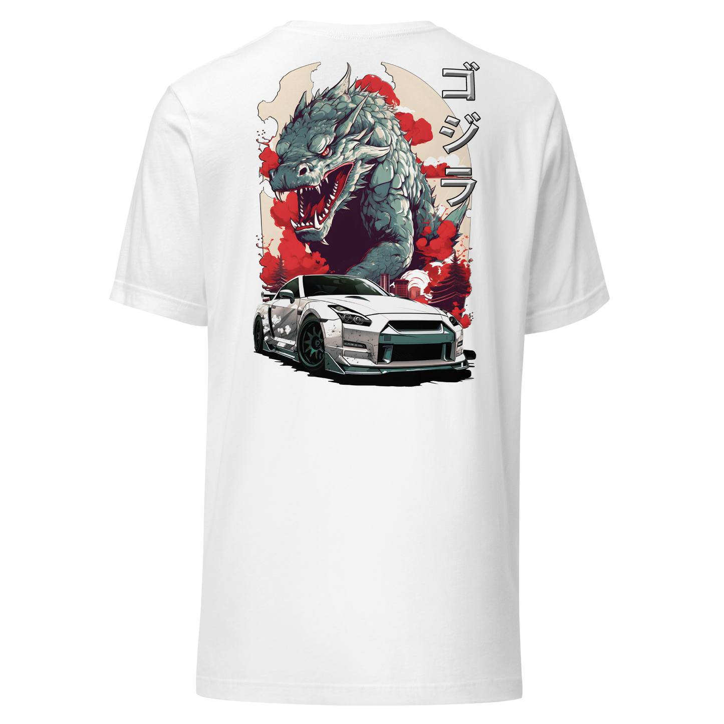 Women's T-Shirt GTR 35 Godzilla ゴジラ