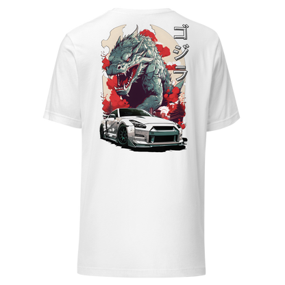 Women's T-Shirt GTR 35 Godzilla ゴジラ